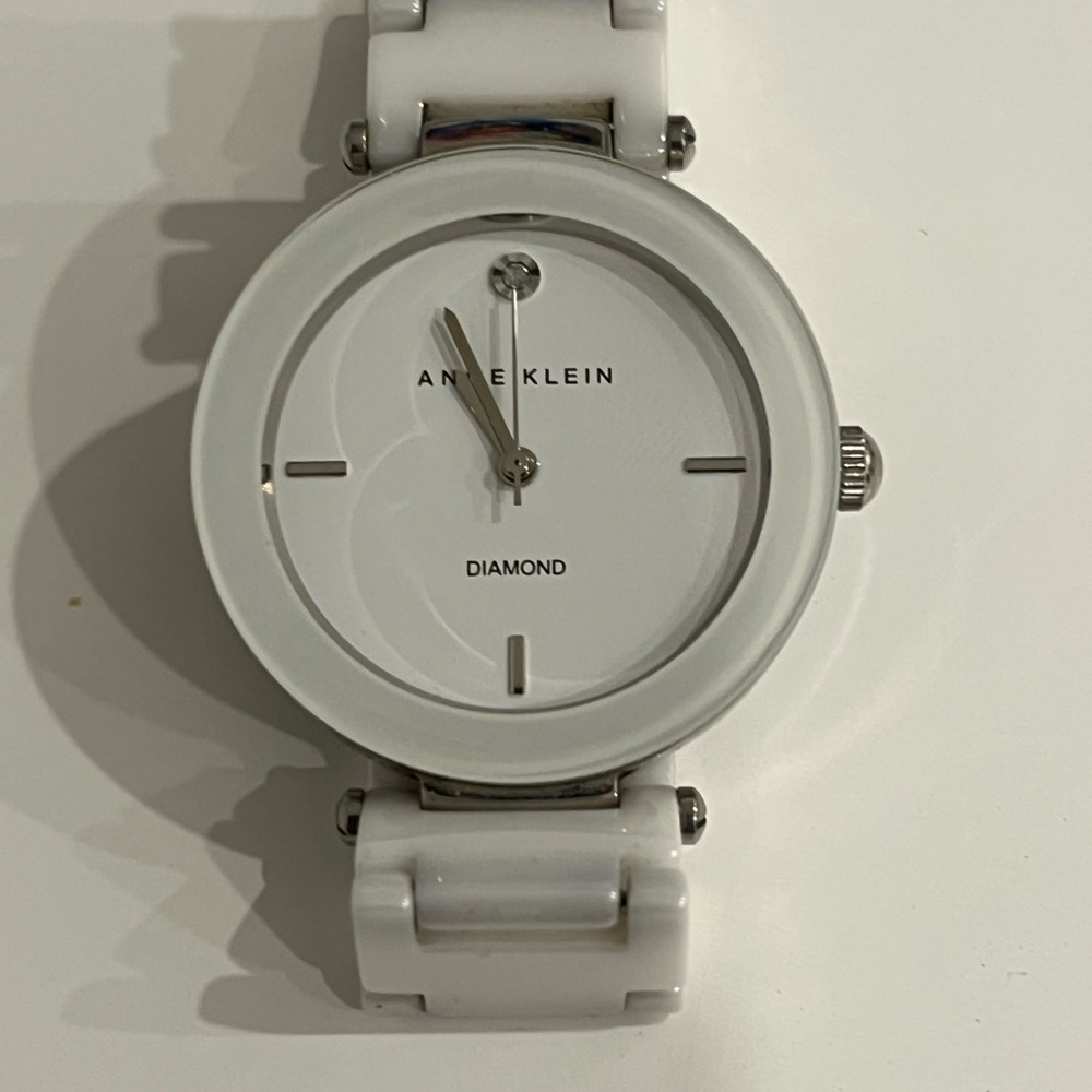 Anne Klein White Watch